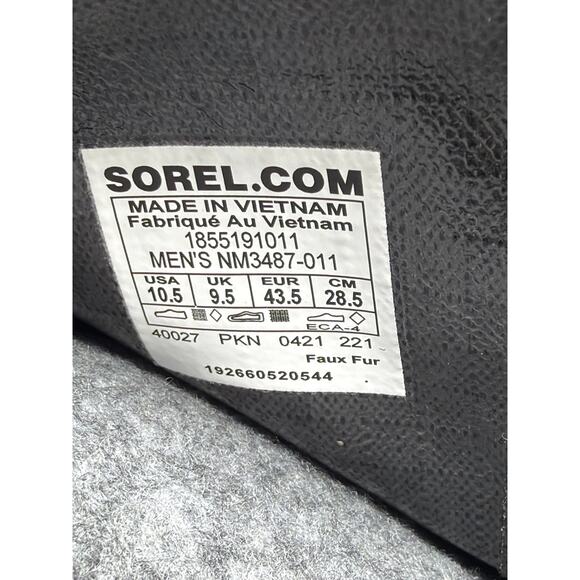 Sorel Mens 1964 Pac Nylon Winter Boots Size 10.5 Waterproof Snow Duck Boots main image 5